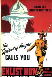 2nd NZEF Anzac Spirit poster
